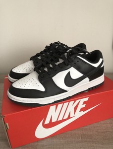 spedizione Inclusa Da 36-47) Nike Dunk Low Retro White Black | eBay