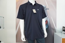 New Genuine BMW Mens Tech Polo Navy