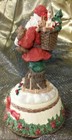 St Nicholas Square Porcelain Christmas Santa Wind-Up Musical Figurine - 1995 — photo 5