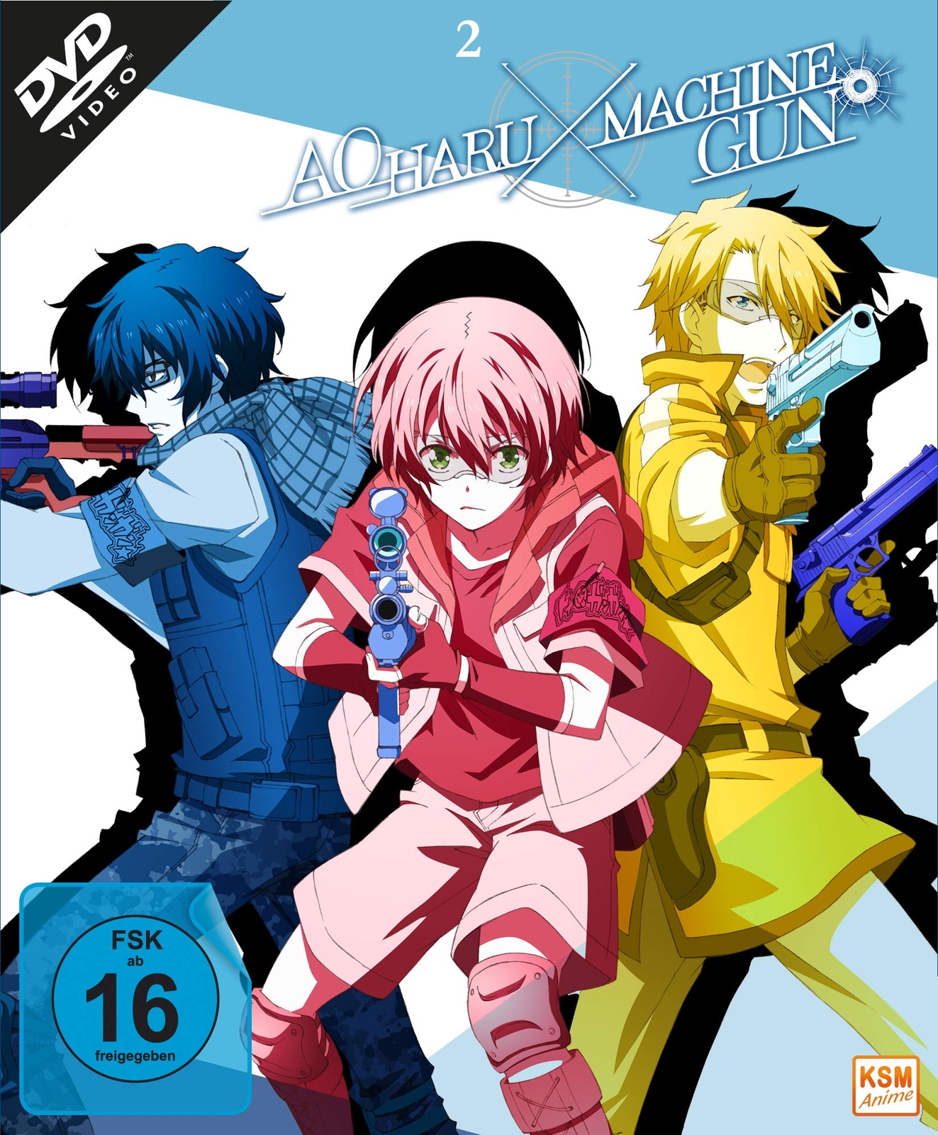 Aoharu X Machinegun - Volume 2: Episode 05-08 (dvd)