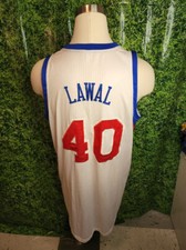 2013-2014 Philadelphia 76ers Basketball #40 Gani Lawal Game Jersey Size 3XL+4