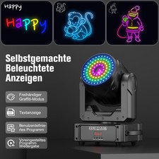Laser 3D Animazione Testa Mobile Luce Luce Palco Bluetooth APP Discoteca Party Show