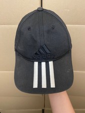 ADIDAS 3-STRIPES COTTON TWILL BASEBALL CAP UN...