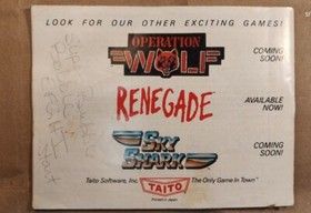 Bubble Bobble NES Nintendo Original Instruction Manual Booklet Only