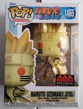 Funko Pop Naruto Shippuden Naruto Kurama Link Mode Figura AAA Anime Exclusivo