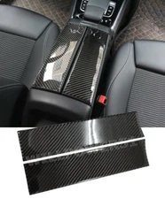 2x Real Carbon Fiber Armrest Box Panel Trim Fits 20-25 X247 GLB200 GLB250 GLB35