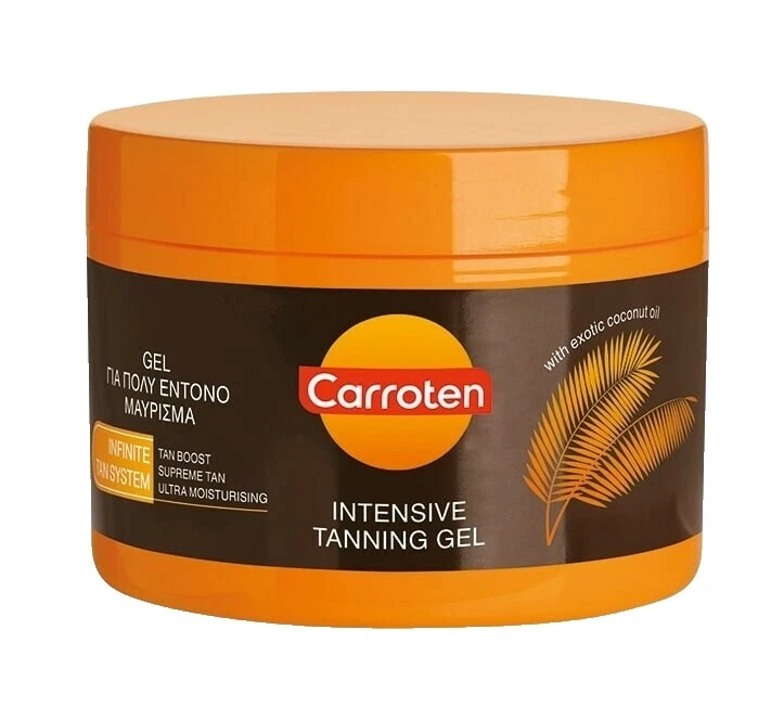 Gel Carroten lociones bronceadoras