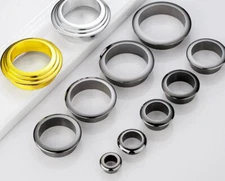 Office Computer Grommet Wire Hole Cover Desk Table Cable Fastener Line Box Nylon