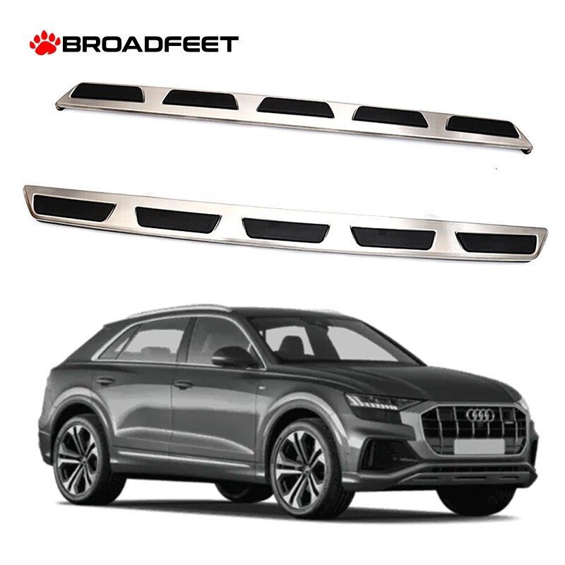 Aluminum Running Boards fits for Audi Q8 20192023 Side Step Nerf Bars