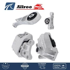 New 4PCS Engine Motor & Trans Mount Set For 2015-2017  L4 2.4L