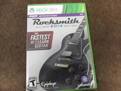 Rocksmith 2014 Edition - Xbox 360 - Complete with Manual - CIB