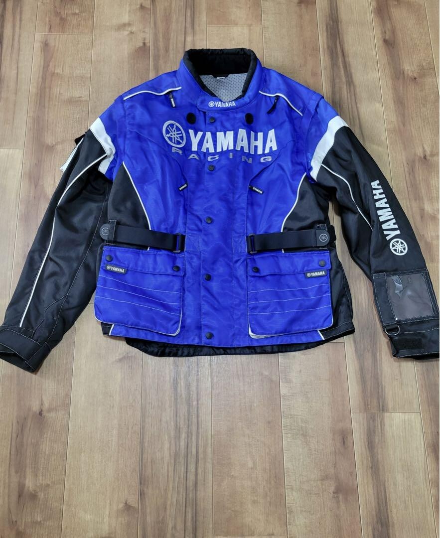 Unused Yamaha Racing Nylon Jacket Blue Black White Limited Japan Edition