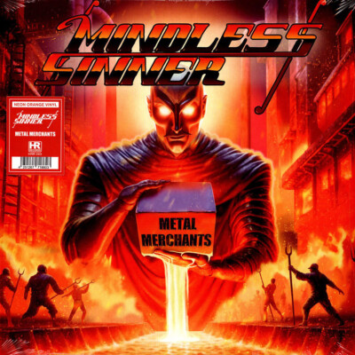 Mindless Sinner - Metal Merchants Neon Orange Vinyl  (2024 - EU - Original)