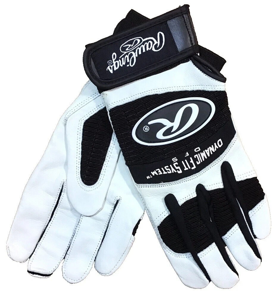 Rawlings negro Guantes de bateo de Béisbol y softball para Hombre