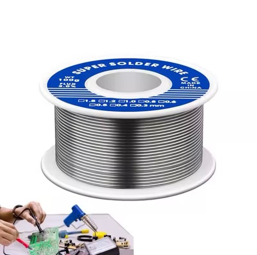 Filo di stagno per saldatura 1.0 mm elettronica per uso professionale domestico - Foto 9 di 9