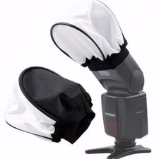 SOFTBOX BOUNCE DIFFUSORE FLASH ESTERNO COMPATIBILE CON OLYMPUS FL-300R FL-36R