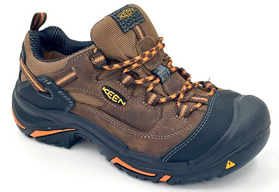 KEEN Utility USA Men's Braddock Low Soft Toe Work Boot Style 1014606