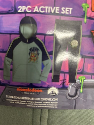 Teenage Mutant Ninja Turtles Boy's 2-Piece Hoodie & Jogger Set - Picture 3 of 4