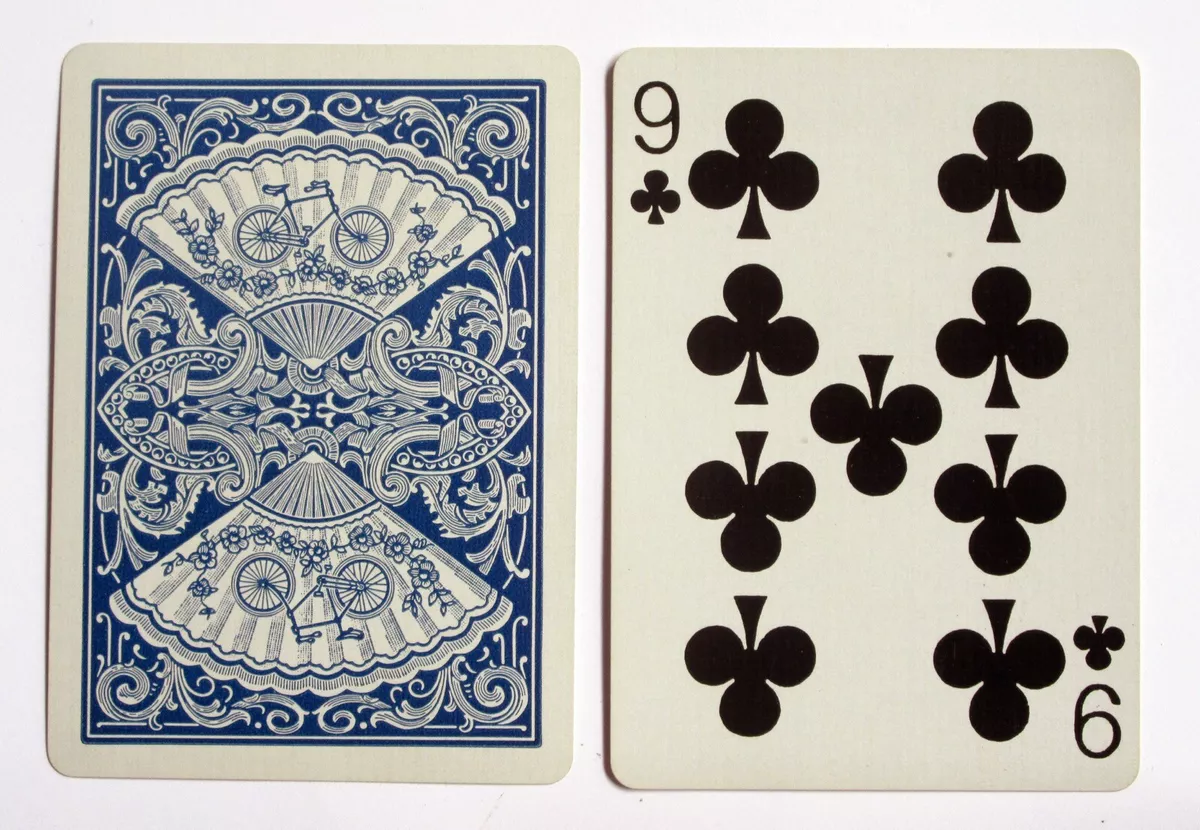 Bicycle “New Fan” Design Vintage Swap Playing Card