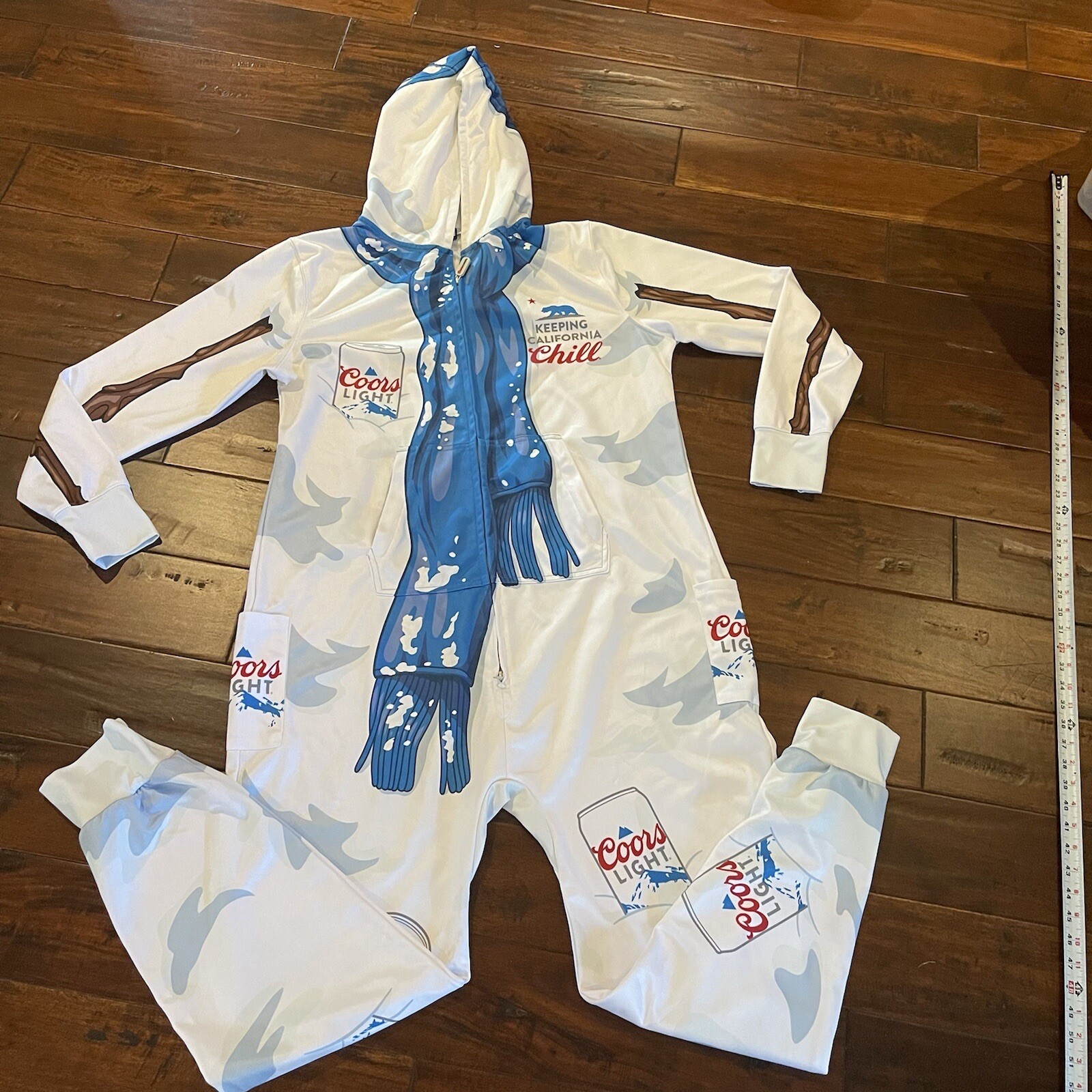 Large Coors Light Beer One Piece Jumpsuit Adult “Kee… Gem