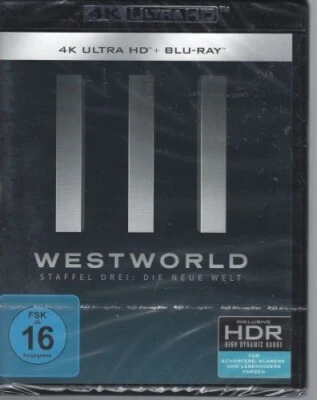 Westworld - Staffel Season 3 - (4K Ultra HD) - BluRay - Neu / OVP - Bild 1 von 2