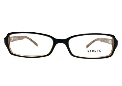 Versus by Versace Eyeglasses Frame MOD.VR8021 532 Black Brown Full Rim 52-16-135