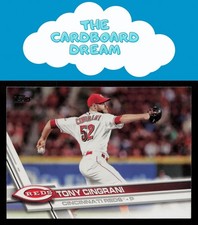 Tony Cingrani 2017 Topps #698 Cincinnati Reds Baseball Card