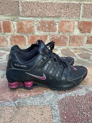 Nike Shox Black Sneakersウィメンズ Vintage Nike Shox NZ Womens Size 8.5 Black-Plum Running Sneakers