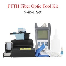 Fiber Optic Tool Kit, Optical Thermal Stripper Fiber Optic Cleaver Cable Tester