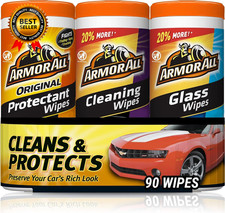 Protectant, Glass and Cleaning Wipes Wipes for Car Interior and Car Exterior