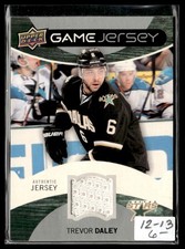 2012-13 Upper Deck Game Jerseys Trevor Daley Dallas Stars #GJ-TD