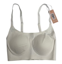 ThirdLove Wireless Seamless T-Shirt Bra Off-White / Ivory  Small  NWT