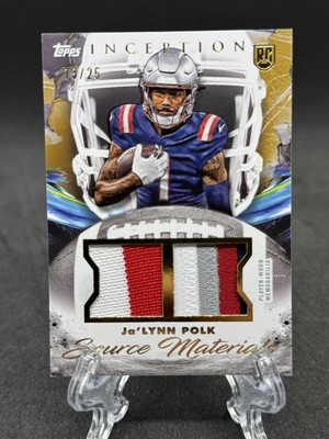 2024 Topps Inception Football - Ja lynn Polk - Source Materials 13/25 RC!!!