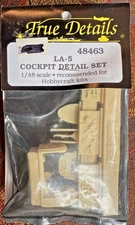1/48 LA-5 Cockpit set by True Details.  For Hobbycraft