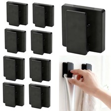 9 Pcs Self Adhesive Wall Clips, Tapestry Hangers for Walls 2.36 Inch Anti Sli...