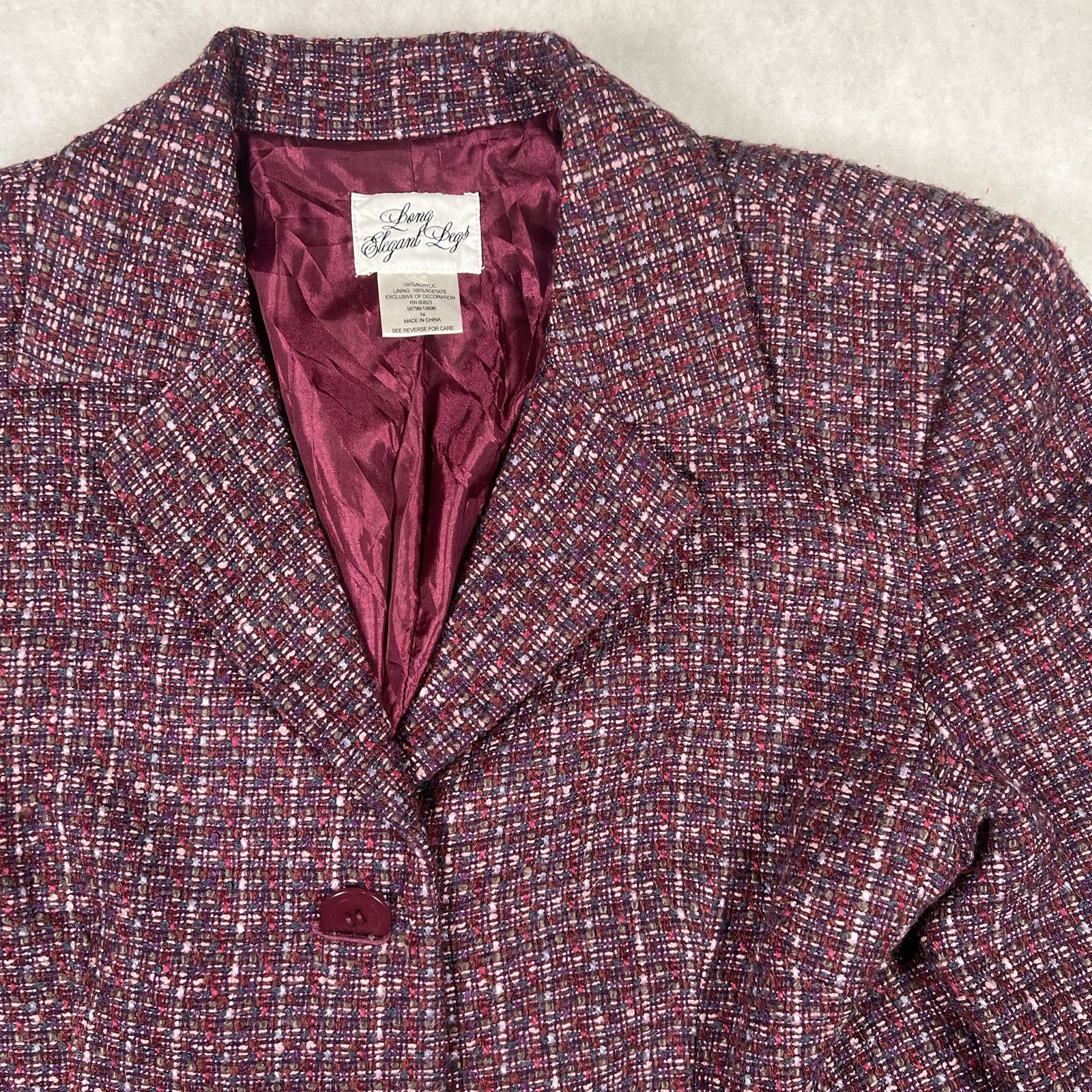 Blazer Womens Pink Weave-image