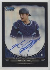 2013 Bowman Draft Chrome Prospect Black Refractor 13/35 Nick Ciuffo Auto e2g