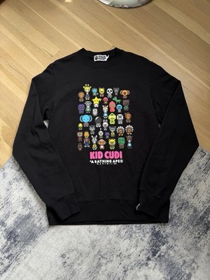 A Bathing Ape Bape X Kid Cudi Crewneck Size Large