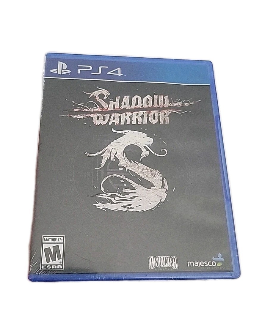 PS4 Playstation 4 Shadow Warrior BRAND NEW FACTORY SEALED SHIPS FREE & FAST!
