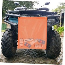 UTV ATV Mesh Trash Bag, PVC Mesh Organizer, UTV Trash Bag - Compatible orange