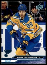 2023-24 Upper Deck Deluxe Pavel Buchnevich 007/250 St. Louis Blues #406