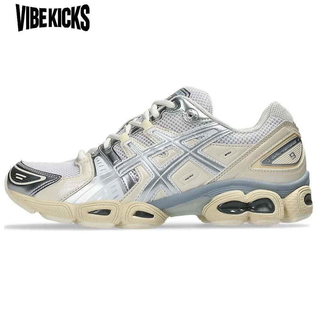 靴 ASICS GEL-NIMBUS 9 SEA White/Silver 27cm ASICS Gel Nimbus 9 White Pure Silver for Sale | Authenticity