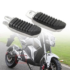 Universal Motorcycle Folding Foot Peg Footrest Pedal Step For Honda Grom MSX125