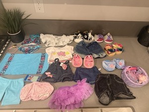 Build A Bear BAB Costume Outfit bundle Lot Accessories