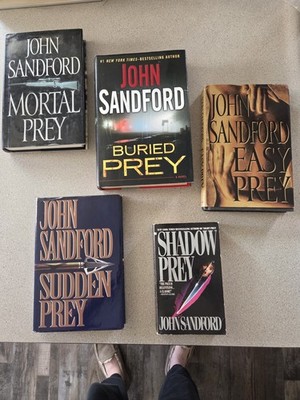 John Sanford Lot Of 5 Books In The Prey Series. 4 Hardcover And 1 Paperback