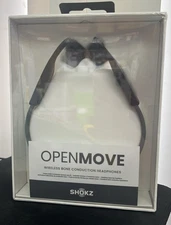 Shokz Wireless OpenMove Bone Conduction Open Ear Headphones - Gray