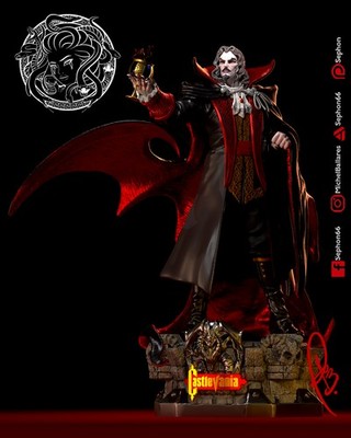 Non Scale Vampire Lord High Quality Unpainted Resin Garage Kit