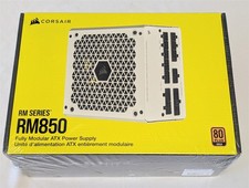 Corsair RM850 850W 80 Gold Fully Modular ATX Power Supply - White CP-9020232