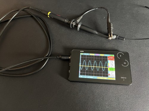Miniware DS212 dual-channel Pocket Size Portable Handheld Mini Oscilloscope
