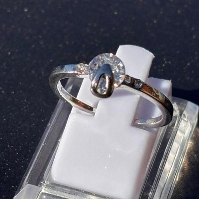 18K Silver Plated Ring - SIZE 8